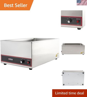 Commercial Portable Food Warmer in Stainless Steel - Ideal for Catering Events