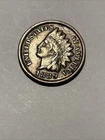 1889 “Full Liberty” with nice details- VG-F -Indian Head Cent Penny