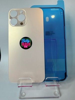 Für iPhone 13 Pro Max - Rückseite Glas Rückschale Ersatz mit Kameraloch