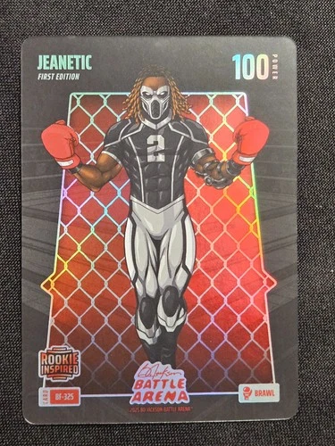 2026 Bo Jackson Battle Arena Jeanetic, Ashton Jeanty Brawl Battlefoil Rookie