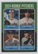 2024 Heritage High Number Quad Rookies Green Border Matt Krook Chris Murphy 4z8