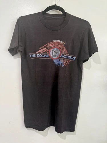Authentic Vintage Doobie Brothers Tour T-Shirt RARE 1970s vintage concert t-shirt, vintage, single stitch, B+ condition