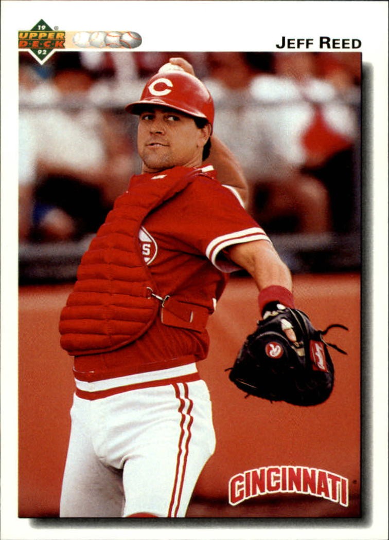 1992 Upper Deck #299 Jeff Reed - NM