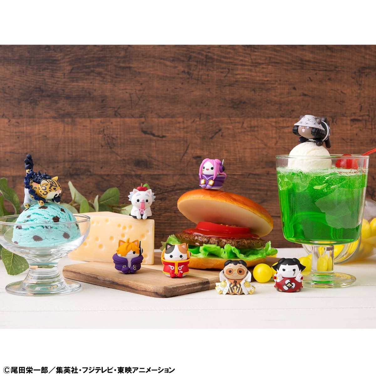MEGA CAT PROJECT One Piece Nyan Piece Egghead Arc Mini Figure Toy