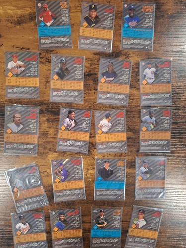 1996 & 97 Topps Bowman's Best MLB Karten Lot, 32 EA, einige Doppel, mit Mängeln - Bild 4 von 5