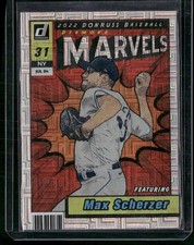 2022 Donruss #M-5 Max Scherzer Marvels Vector