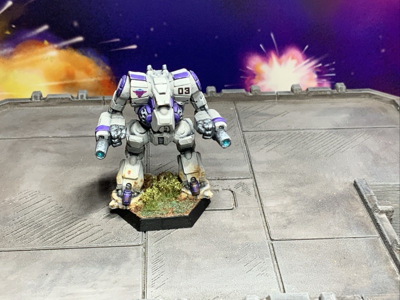 BATTLETECH Thug FWL Guards Marik painted mech plastic CGL