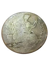 1786 Connecticut Colonial Copper Coin See Pictures