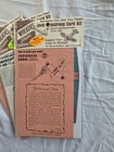 Lot of 3 Jack Armstrong Wheaties Card Kits WWII Airplane Models P-40 & Japanese — photo 2