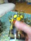 Set Of 4 Vtg Brown Yellow Polka Dot Drinking Glasses/ Tumblers/Highball Beverage — photo 7