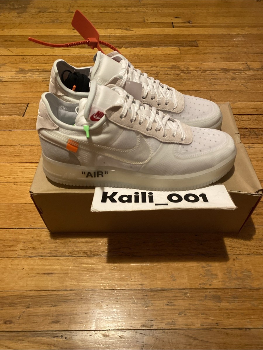 The 10: Nike Air Force 1 Low Size 11.5 AO4606-100 OFF WHITE THE