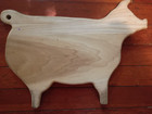 Wood pig cutting board — photo 5