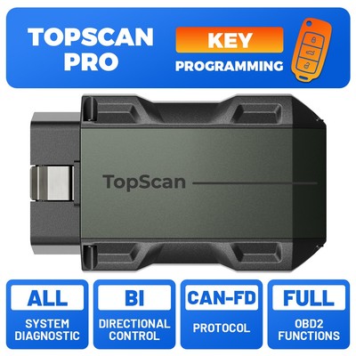 TOPDON TopScanPro Scanner IMMO Tool Full System Diagnostic 13+Special Functions 