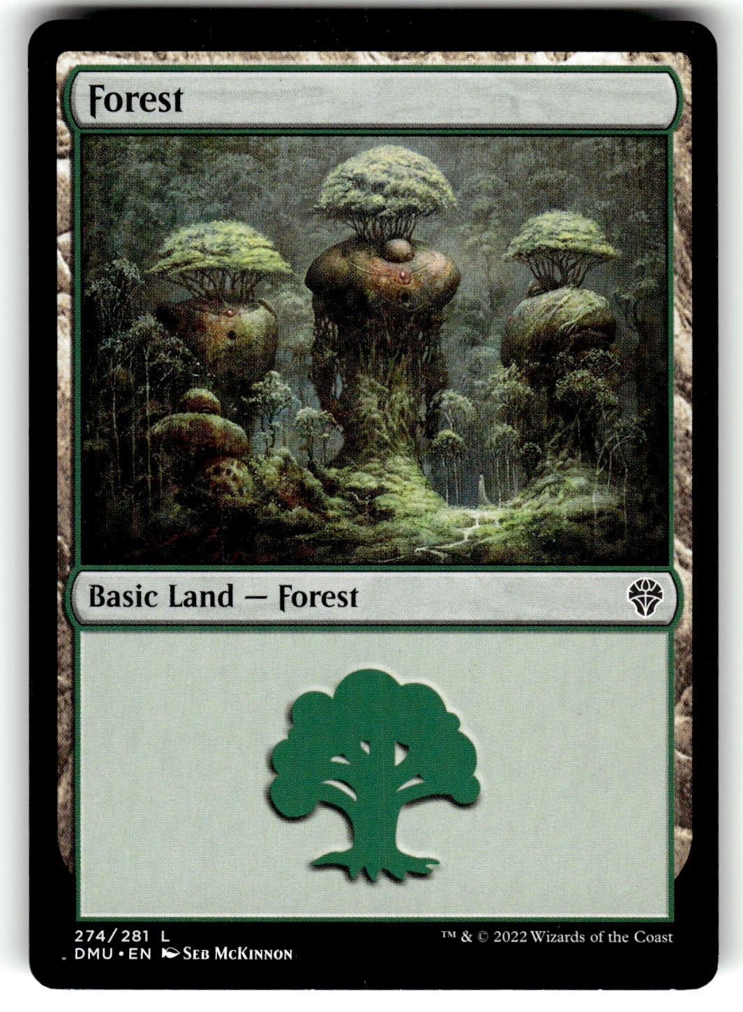 MTG Dominaria United Card DMU 274/281 L Forest