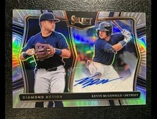 KEVIN MCGONIGLE 2025 PANINI SELECT AUTO SILVER PRIZM PROSPECT SP #DAS-KM