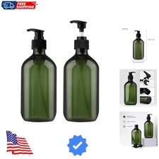 Pump Bottles, 17oz/500ml Liquid Soap Pump Bottles Dispenser Large Empty Plast...