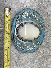 Cabochon Center Belt Buckle Western Turquoise Color