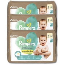 Pampers Harmonie New Baby - Size 1 (2kg-5kg) - 105 Nappies 0.27 per nappy