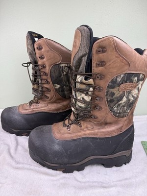 LaCrosse Thinsulate Ultra Camo Hunting Boots Size 13M Leather