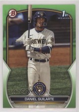 2023 Bowman Prospects Neon Green 238/399 Daniel Guilarte #BP-21 09an