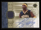 2006-07 Upper Deck Ultimate Collection Jermaine O'Neal Autographs Jerseys /75