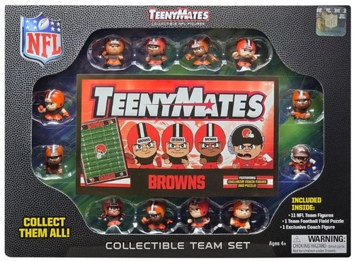 Cleveland Browns NFL TeenyMates Collectible Team Set (12)