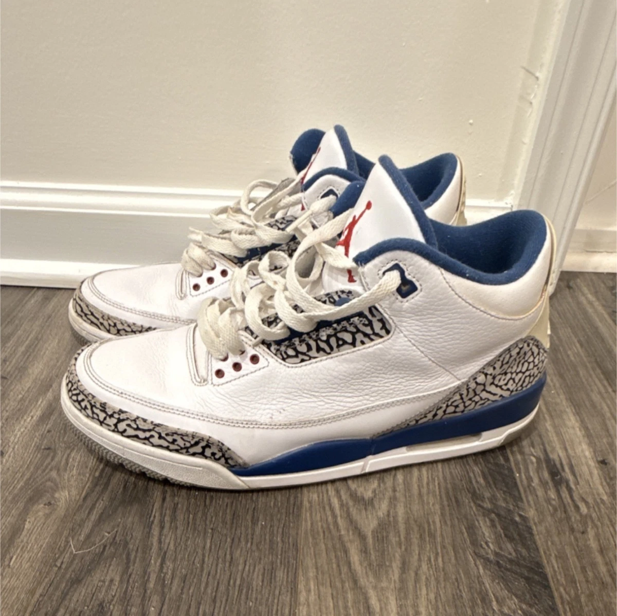 Jordan 3 Retro True Blue for Sale - Authenticity Guaranteed - eBay