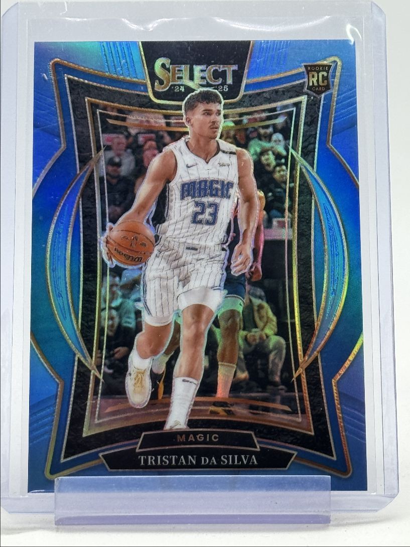 TRISTAN DA SILVA 2024-25 SELECT CONCOURSE ROOKIE LIGHT BLUE A RC /299 Q3185