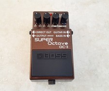 Boss OC-3 Super Octave Guitar Bass Effects Pedal Excellent Condition