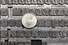 Metal Letterpress Printing Type 36pt Tangier Typefounders Phoenix  D62  9#