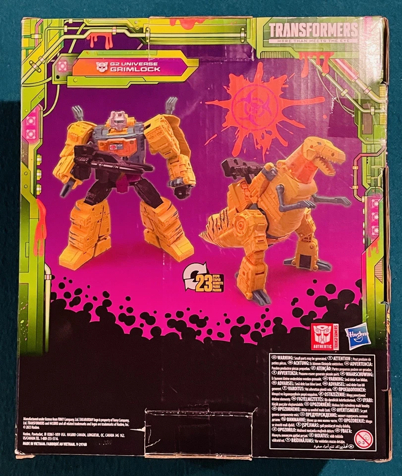 Hasbro Transformers G2 Universe Leader Class Autobot Dinobot Grimlock 2023 Foto 4 de 4