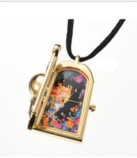 Disney Alice in Wonderland 2018 Pendant Watch Doorknob Necklace New IT004