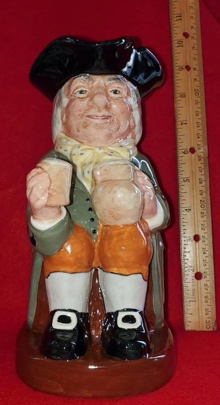Royal Doulton Toby Mug Jug Happy John Large (earlier production)