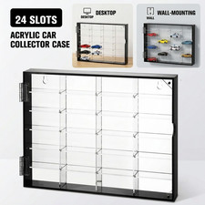 Wholesale 6-Tier Acrylic Car Storage Box for 1:64 Diecast Toy Car Showcase Stand