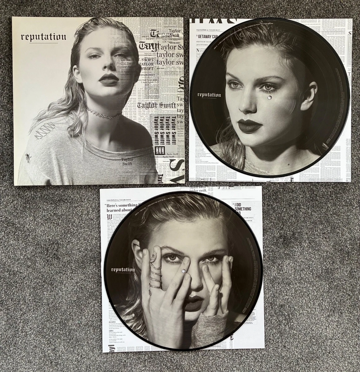 Taylor Swift 33 RPM Speed Vinyl Records for sale | eBay