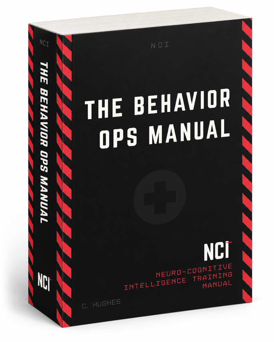 Behavior Operations Manual by Chase Hughes (2023, Trade Paperback