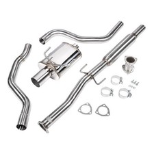 Dc Sports 2.5 Stainless Catback Exhaust For 94-01 Dc2 Integra Hatchback