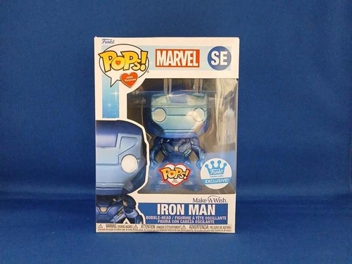 Funko Pop! Marvel Iron Man SE Funko Shop Exclusive Make a Wish Foundation