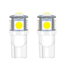 2PCS T10 194 LED Bulbs Tag Lights for License Plate, 6000K White