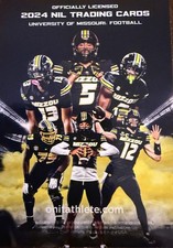 2024 MISSOURI TIGERS FOOTBALL ONIT ATHLETE TRADING CARDS