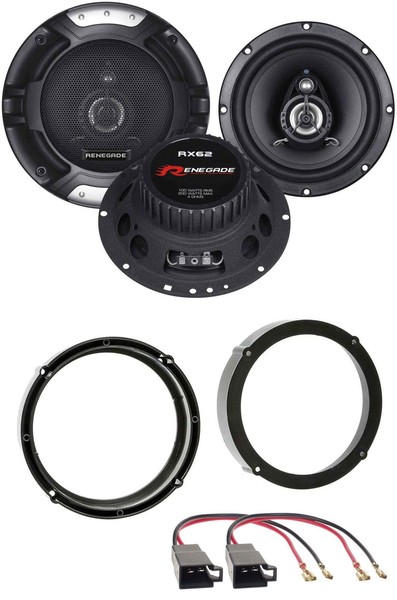 Renegade 16,5Cm 200Watt 2-Wege Lautsprecher FüR Seat Skoda Mitsubishi VW TüR Fro-image