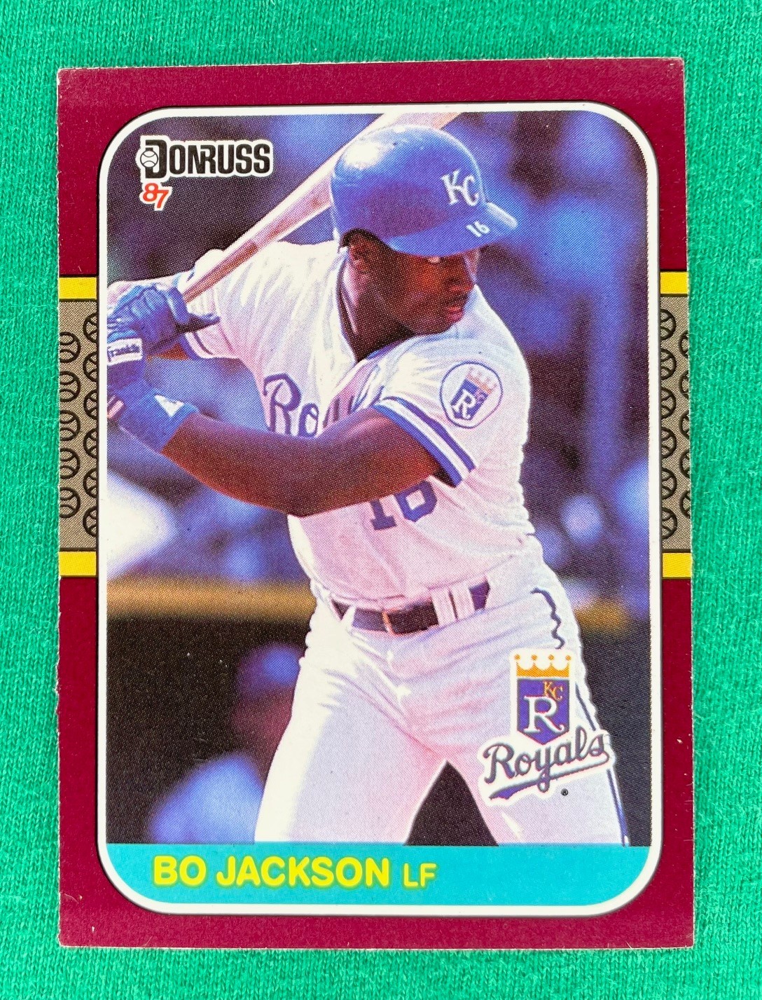 1987 Donruss Baseball Opening Day # 205 Bo Jackson RC