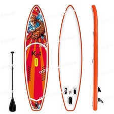11'6'' FunWater SUP Inflatable Stand Up Paddle Board 350x84x15cm, KOI FISH 