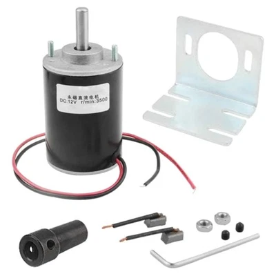 Gleichstrommotor 12/24V 30W DC Motor mit Kabelanschluss für DIY-Projekte - Bild 1 von 2
