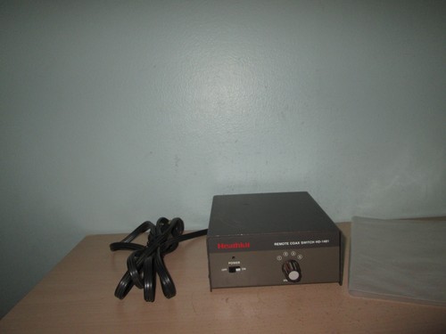 Heathkit Model HD-1481 Remote Coaxial Switch Box