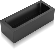 Mmasters 5Kg Premium Graphite Ingot Mold for Metal Casting - High-Purity Materia