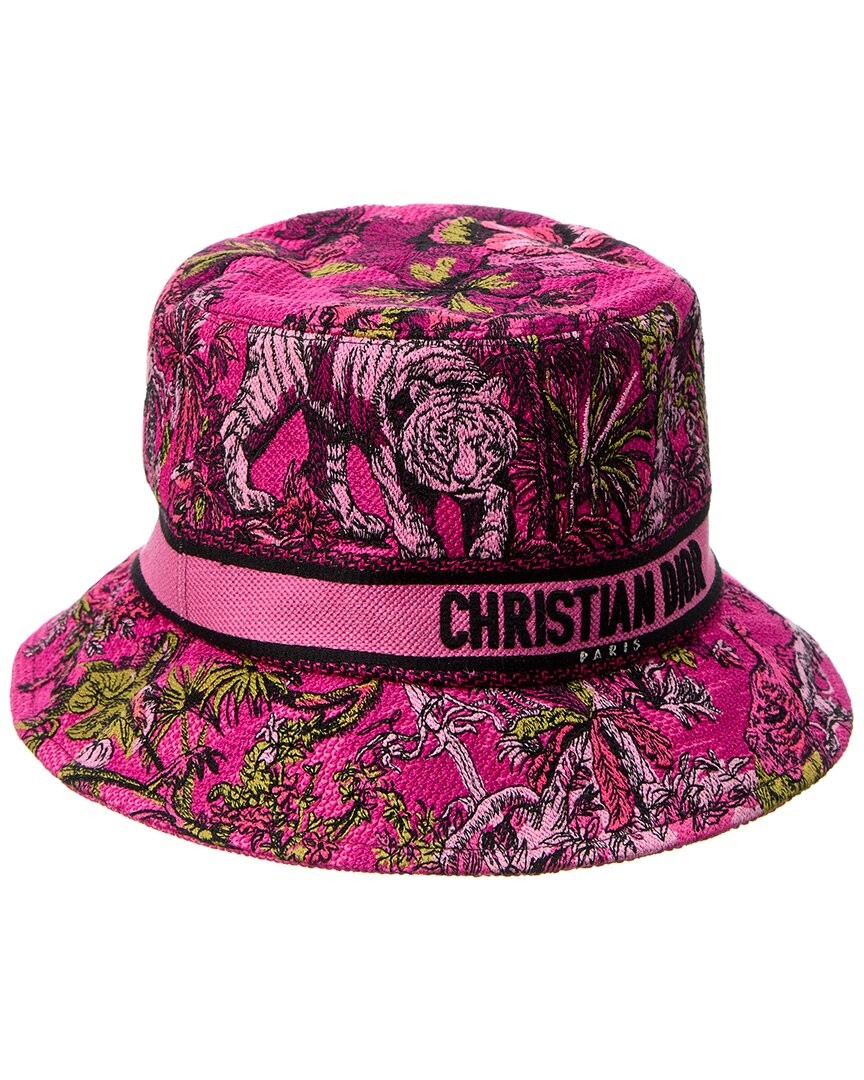 Dior Logo Bucket Hat Womens Black 57 136690₽