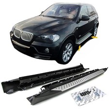 Alu Trittbretter Flankenschutz OE Style mit ABE passend f�r BMW X5 E70 06-13