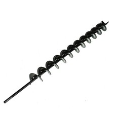2" x 24" Auger Drill Bit For Garden Plant Bulb Rapid Planter For 3/8in Hex Drill