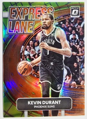 2022-2023 Panini Donruss Optic Express Lane Kevin Durant Lime Green /149 #25  